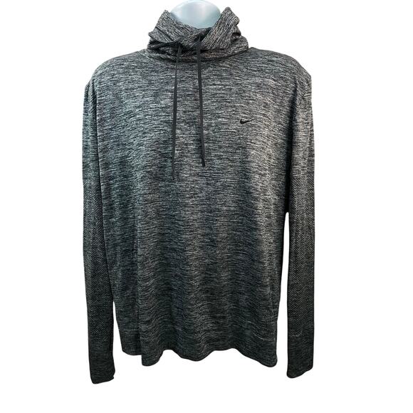 Nike Dri-fit Womans Size XL Gray Knit Infinity Training Cover-up Hyper Punch - Picture 1 of 12